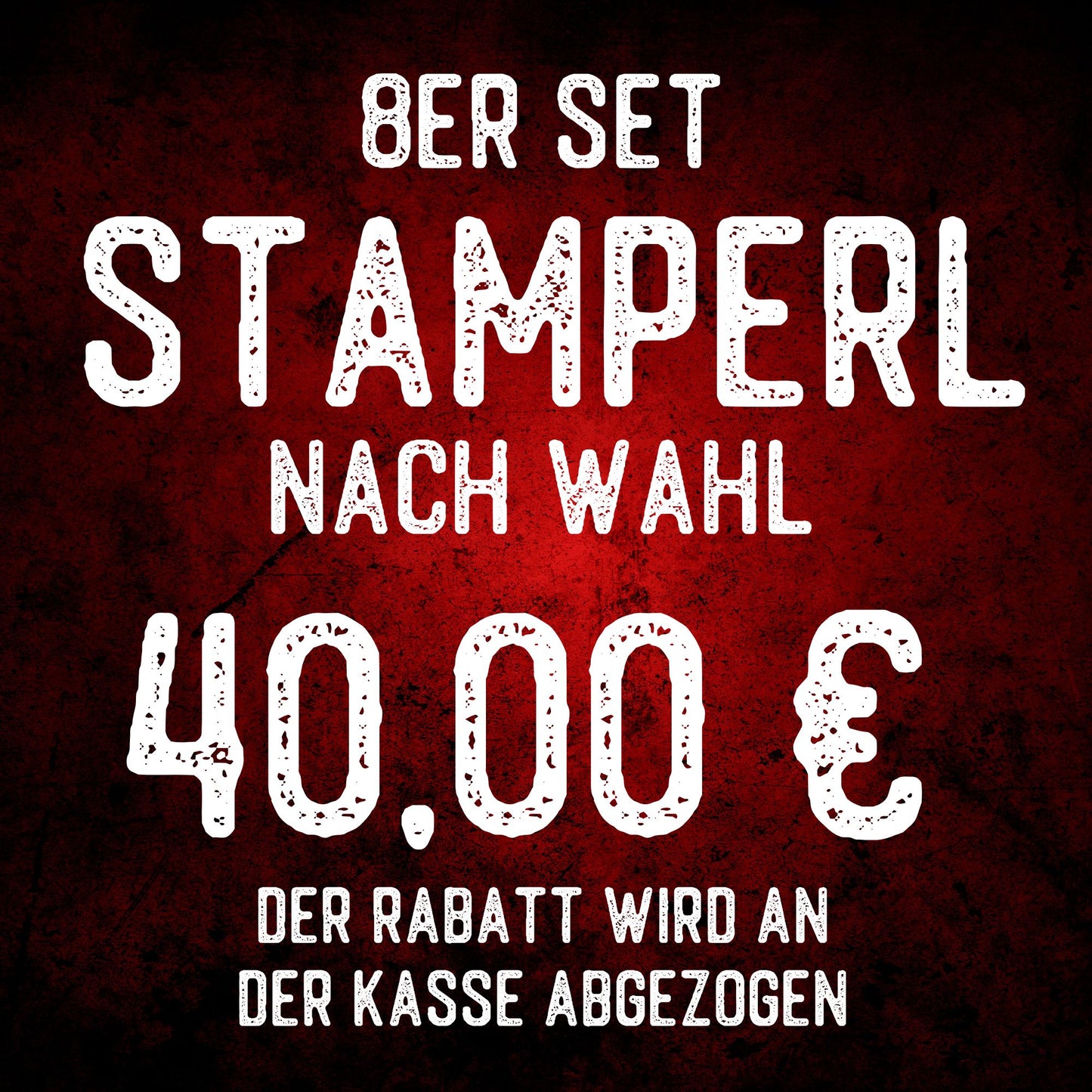 Stamperl: Böser alter Mann - Pfeife