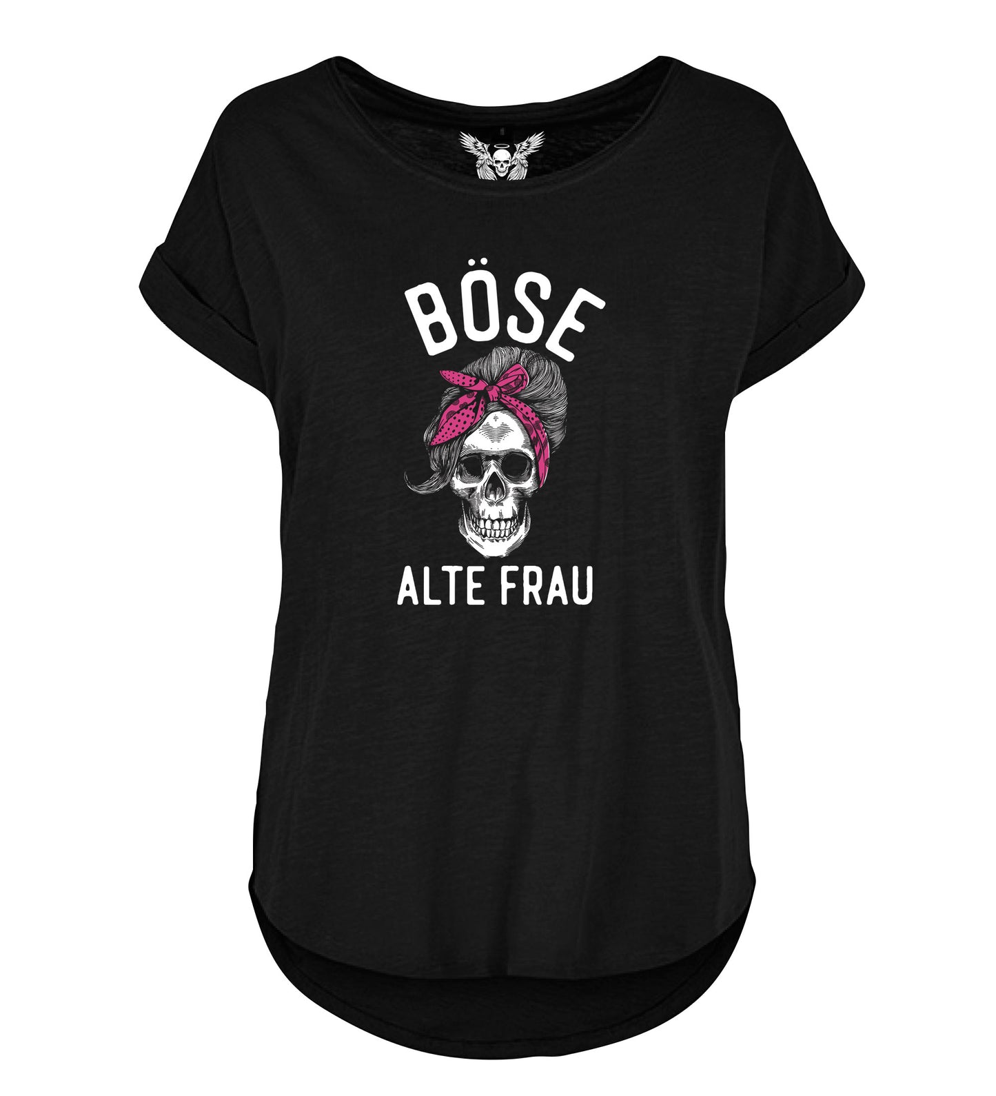 Lady Shirt: Böse alte Frau