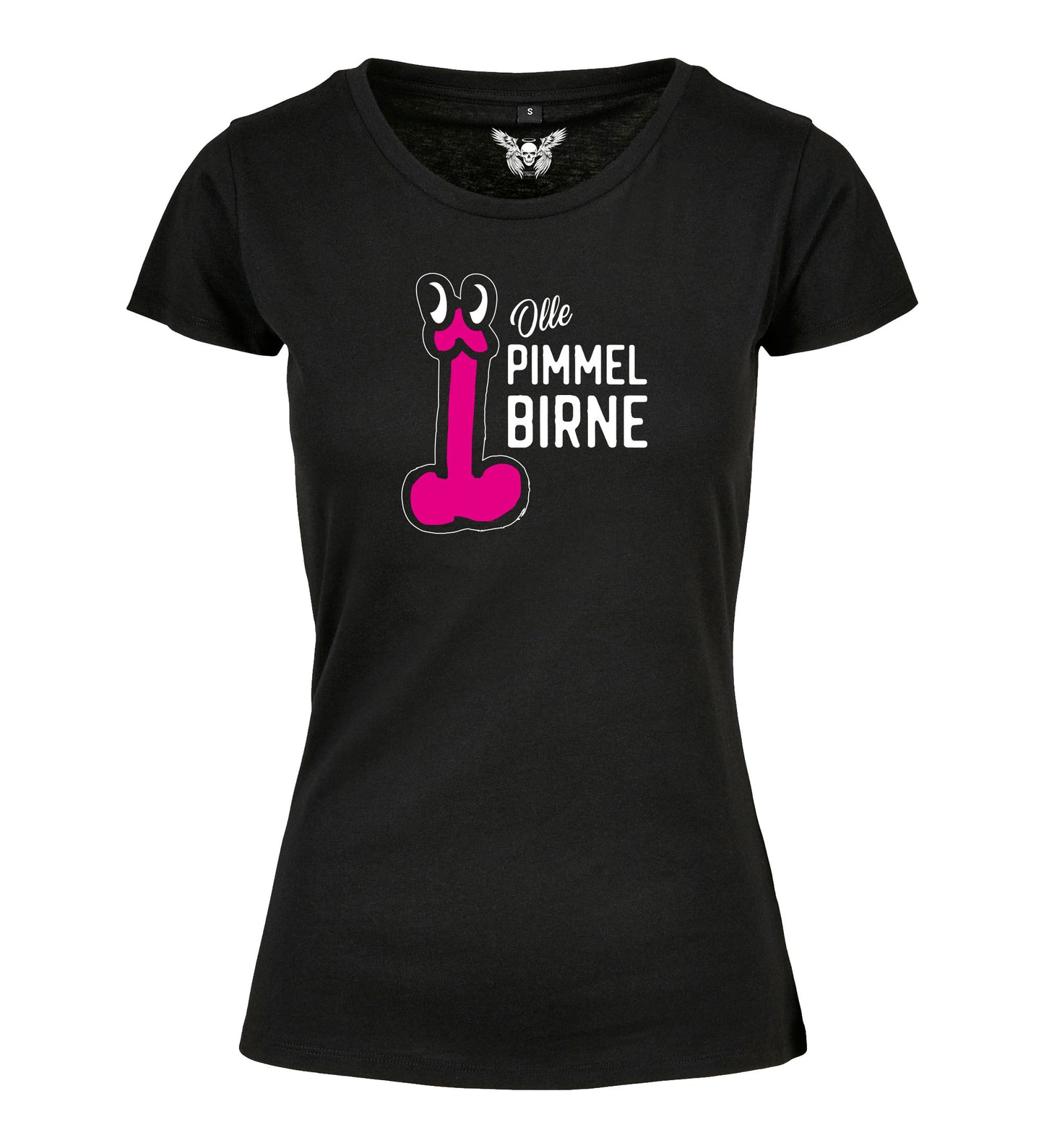 Girlie Shirt: Olle Pimmelbirne