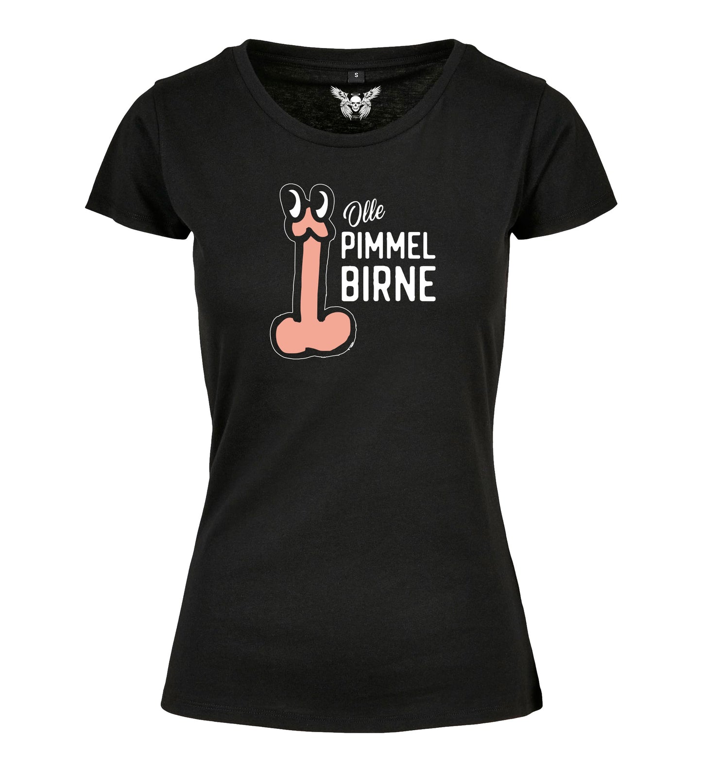Girlie Shirt: Olle Pimmelbirne