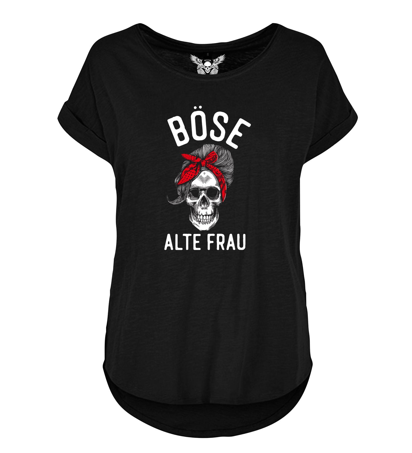 Lady Shirt: Böse alte Frau