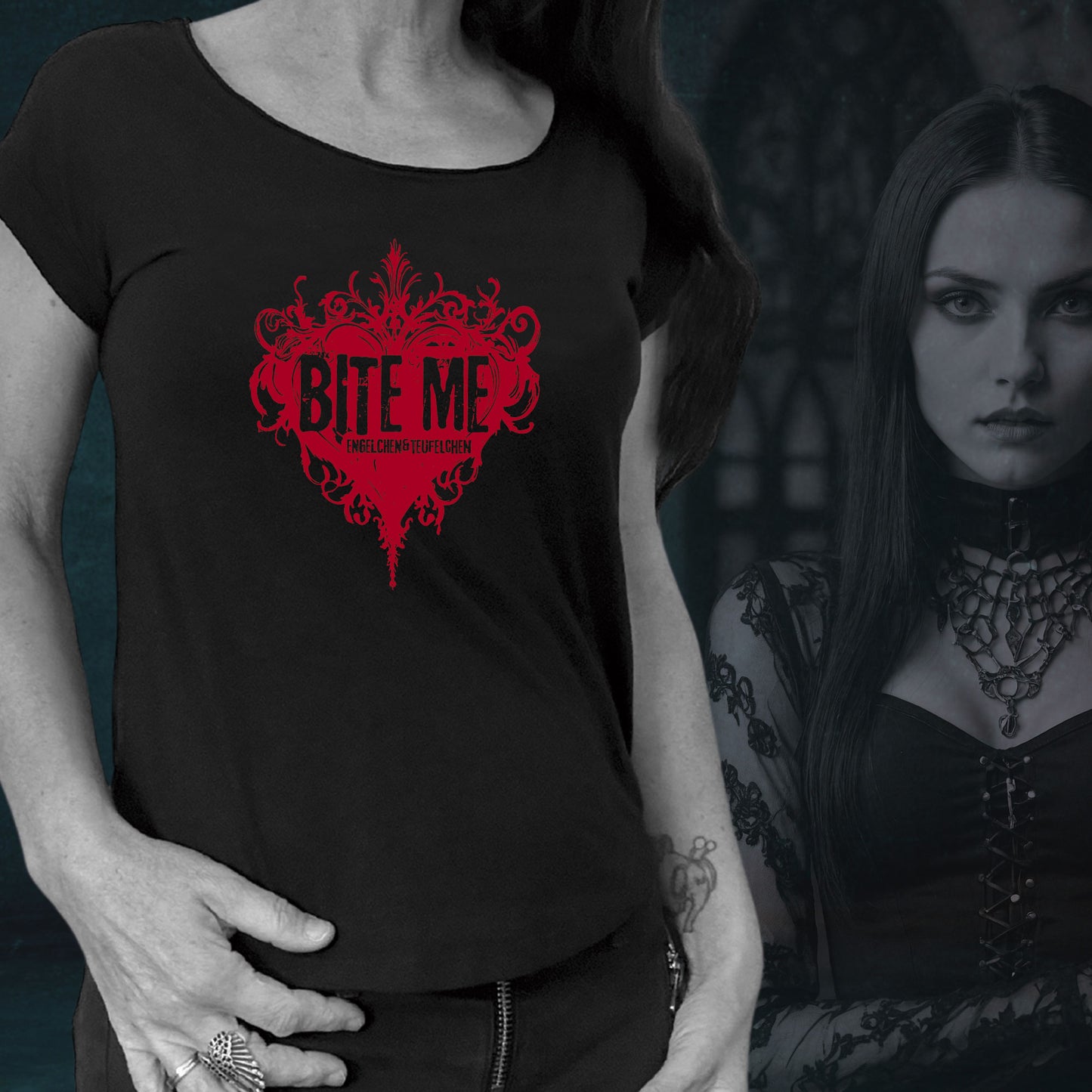 Lady Shirt: Bite me