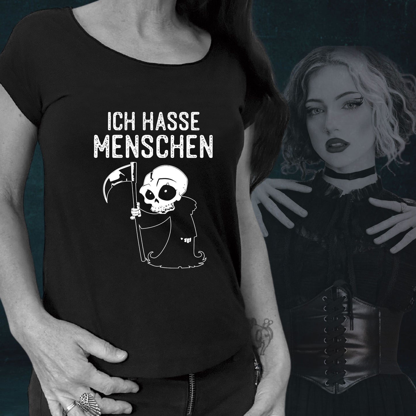 Lady Shirt: Ich hasse Menschen