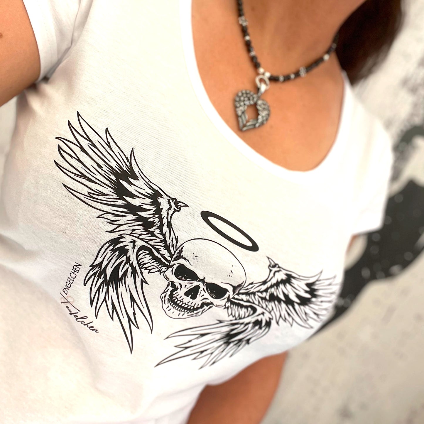 Lady Shirt Engelchen & Teufelchen
