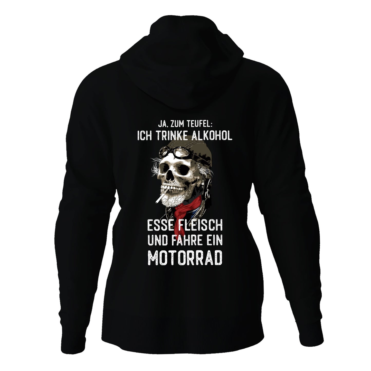 Kapuzenjacke Ja, zum Teufel: ich trinke Alkohol ...