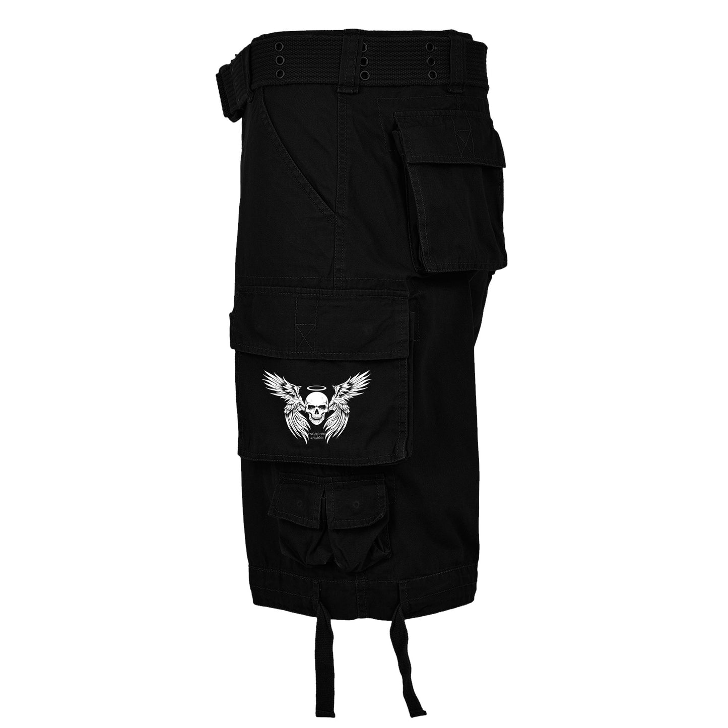 Coole Shorts Engelchen & Teufelchen mit Gürtel