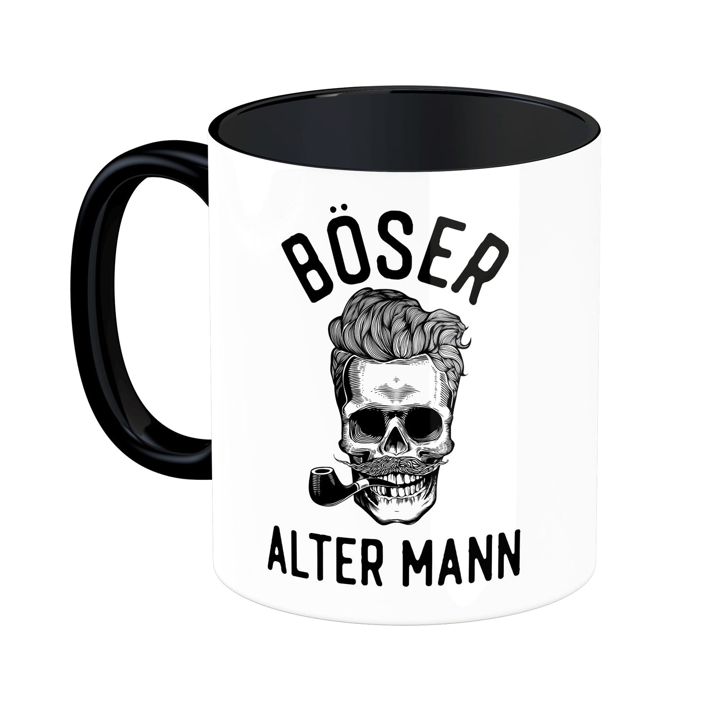 Tasse mit Spruch: Böser alter Mann