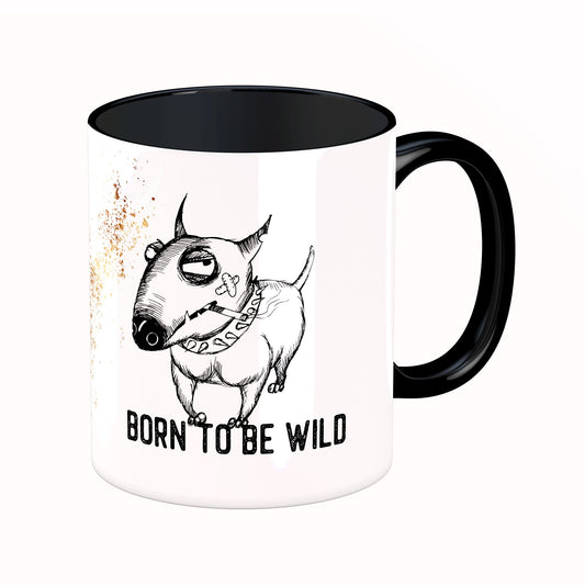 Tasse mit Spruch: Born to be wild