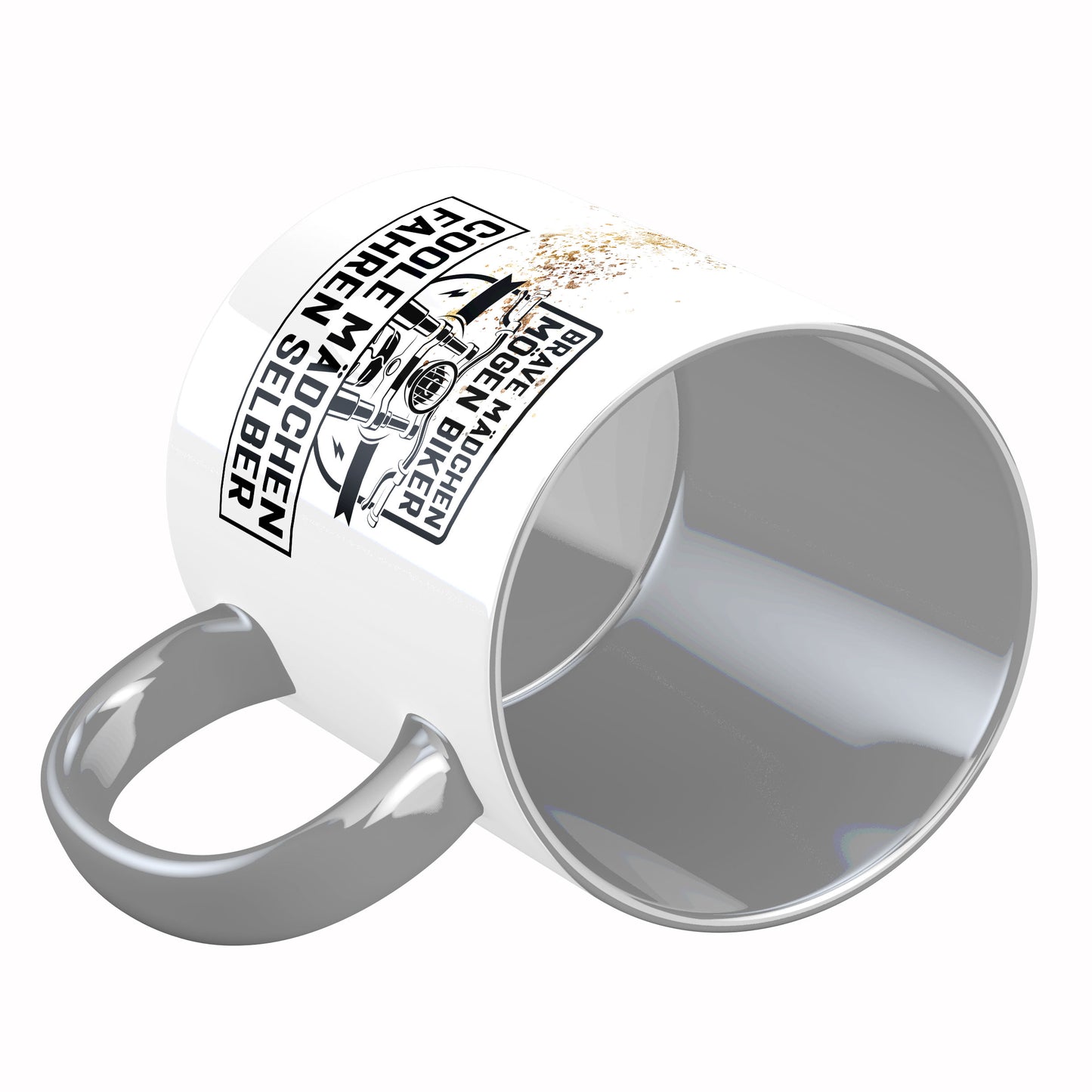 Tasse mit Spruch: Brave Mädchen ...