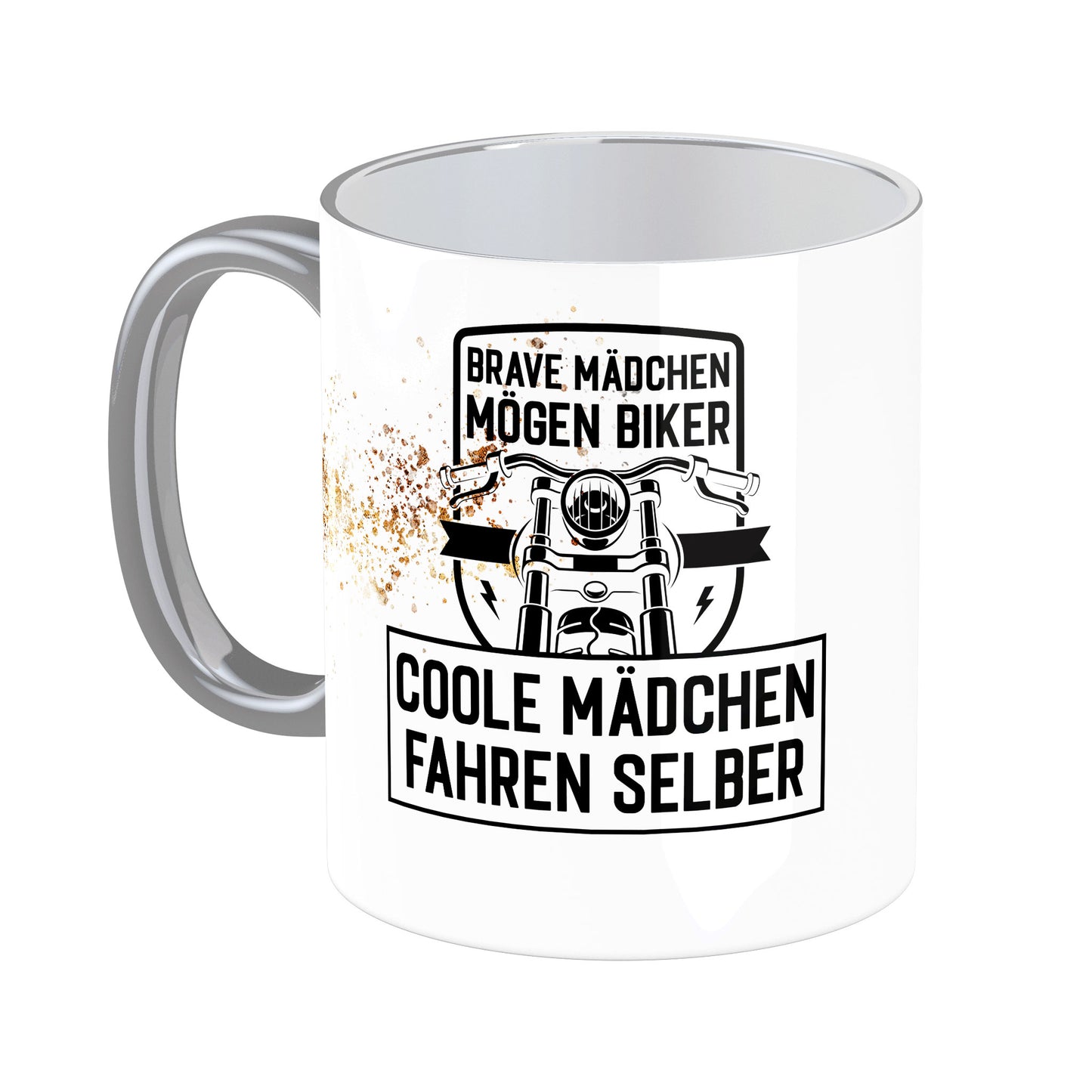 Tasse mit Spruch: Brave Mädchen ...