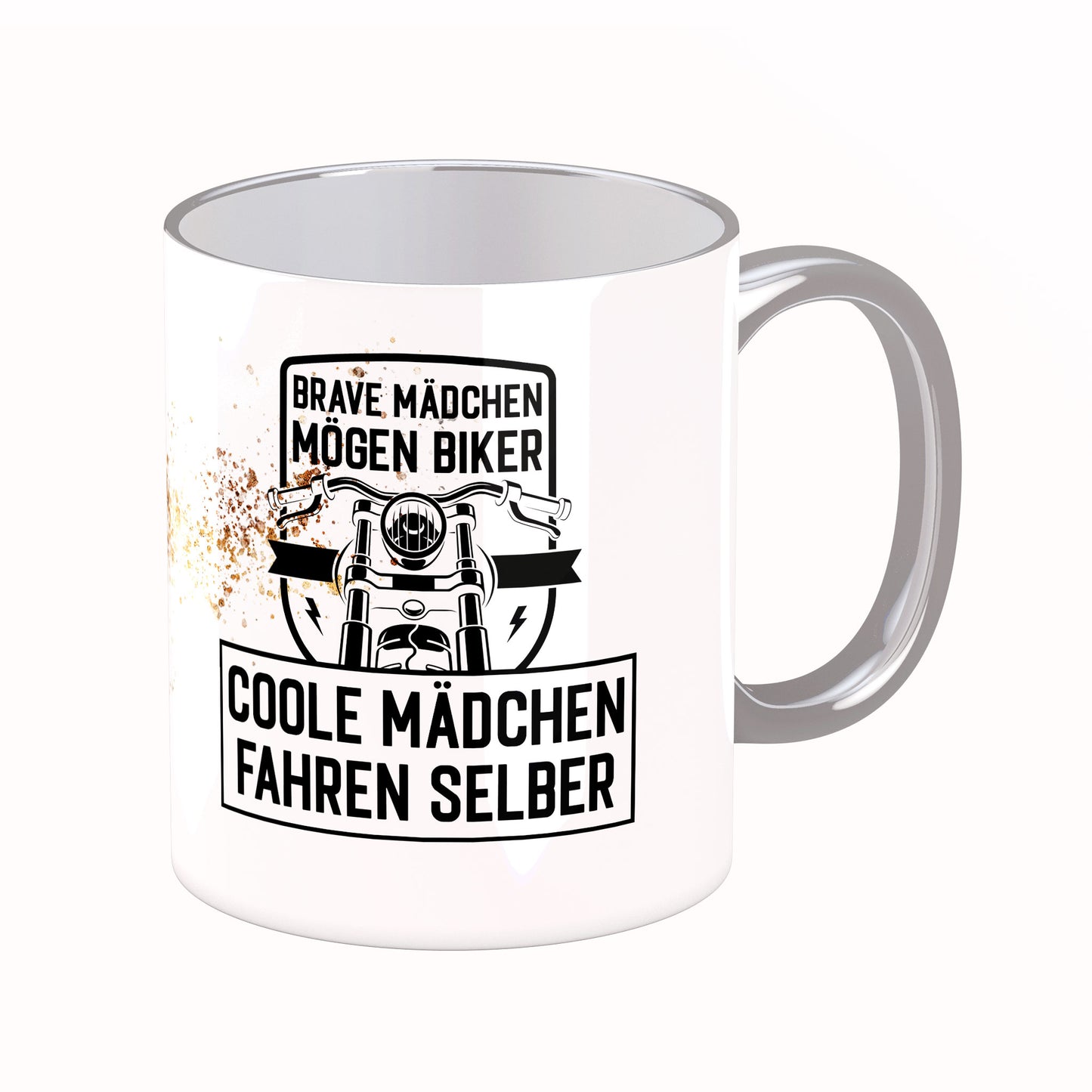 Tasse mit Spruch: Brave Mädchen ...