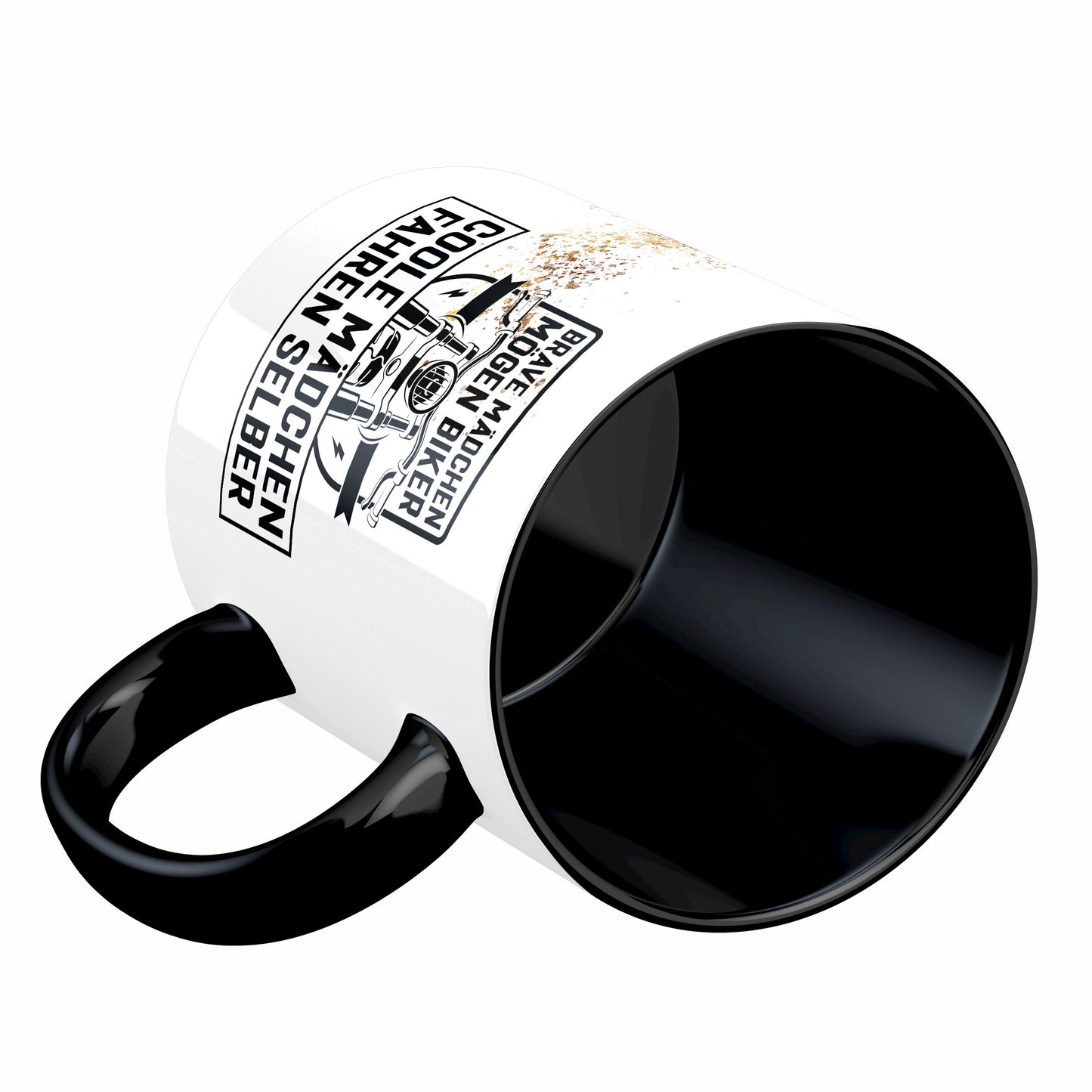 Tasse mit Spruch: Brave Mädchen ...