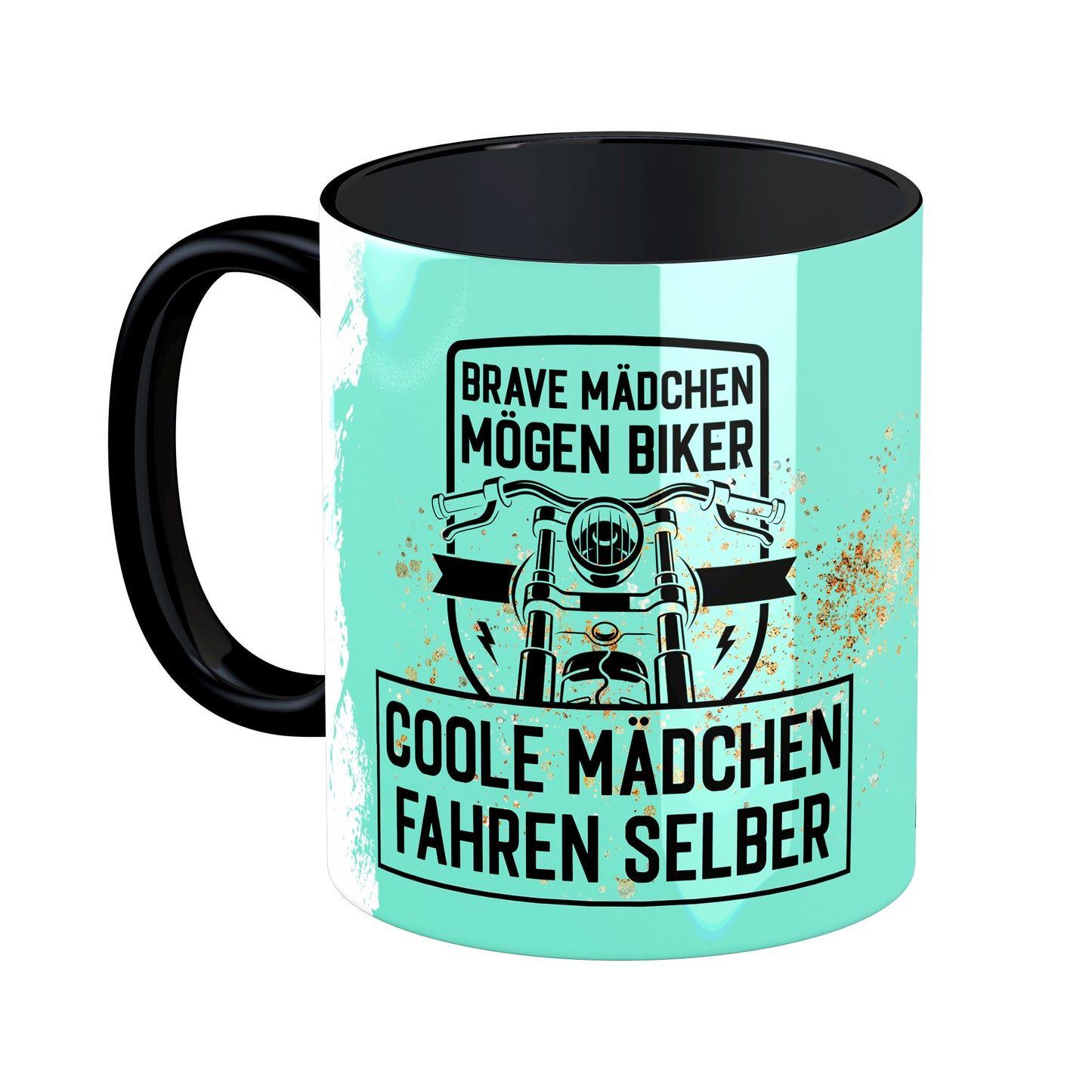 Tasse mit Spruch: Brave Mädchen ...