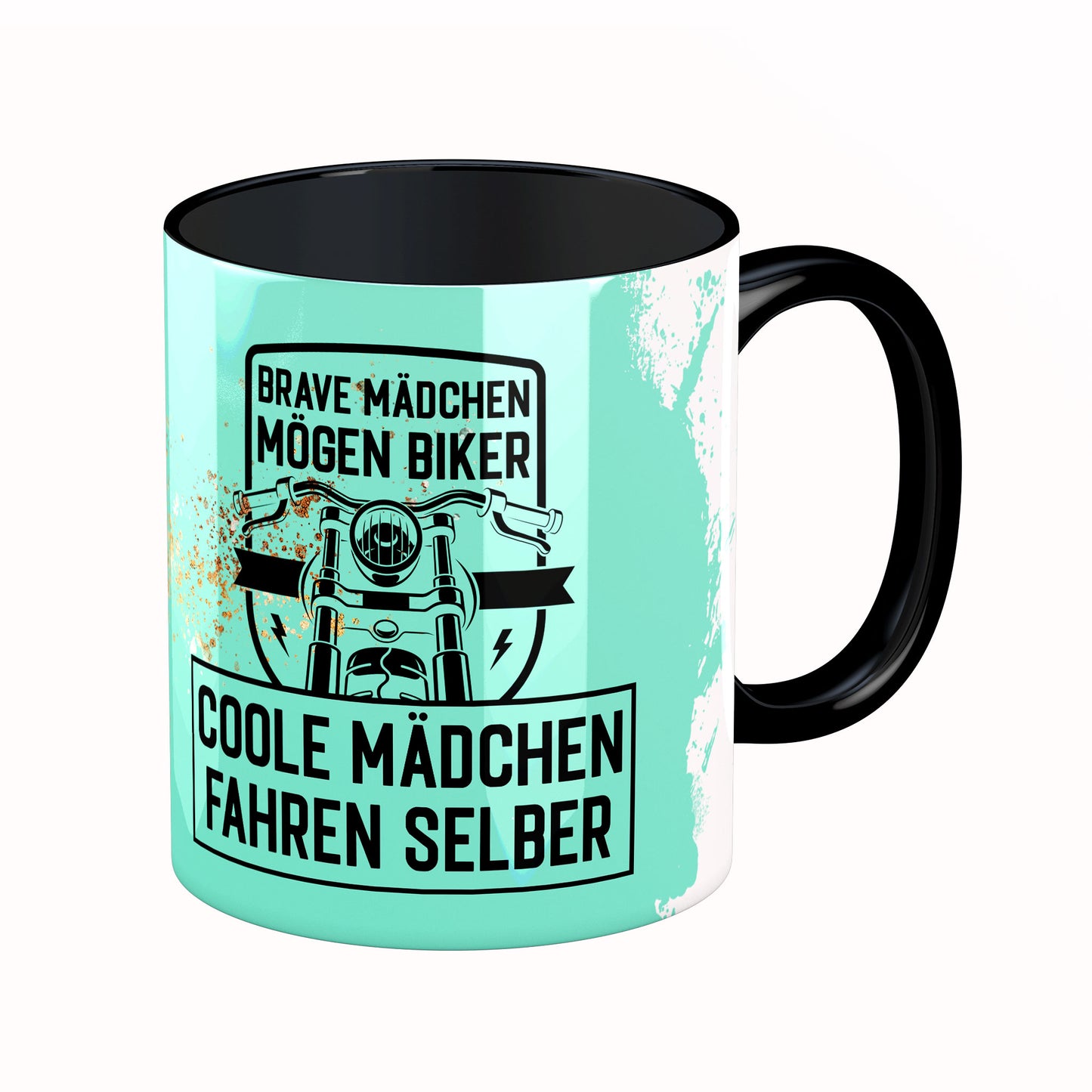 Tasse mit Spruch: Brave Mädchen ...