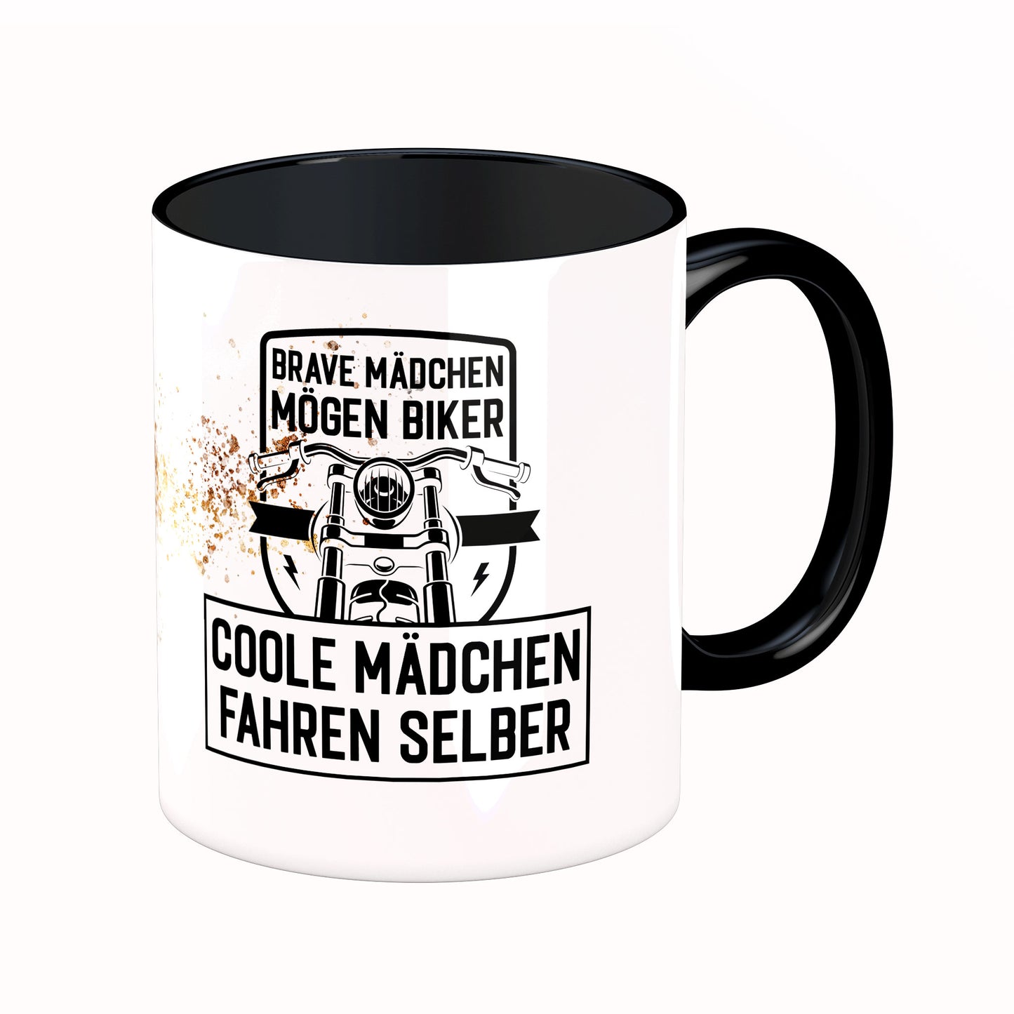 Tasse mit Spruch: Brave Mädchen ...