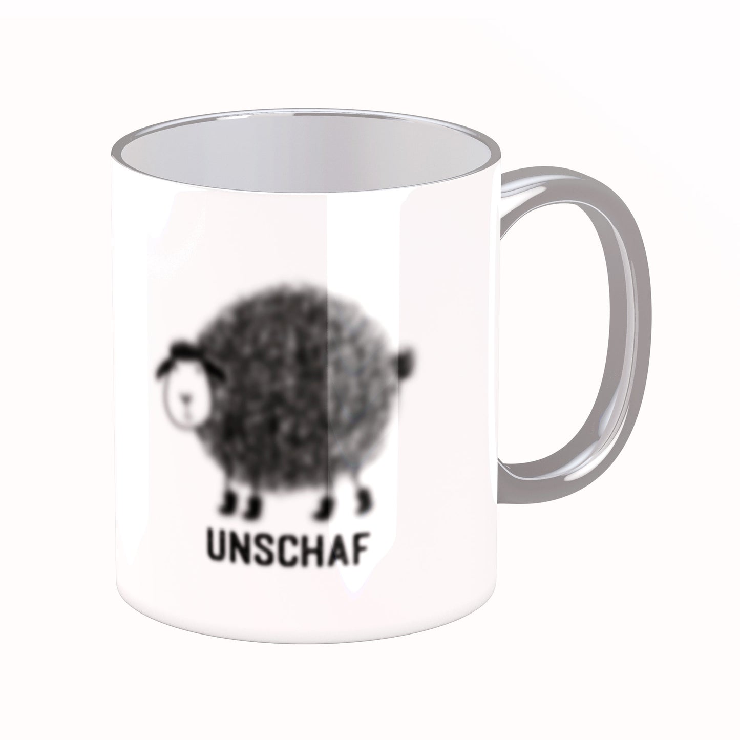 Tasse mit Spruch: Schaf - Unschaf