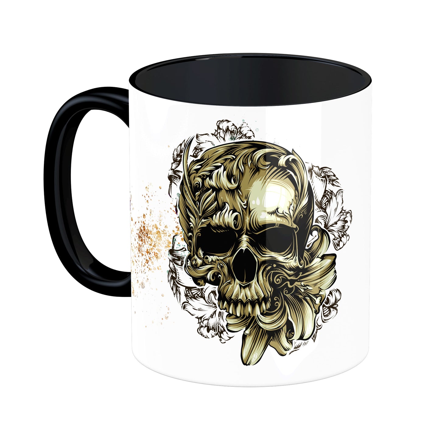 Tasse: Totenkopf Antik