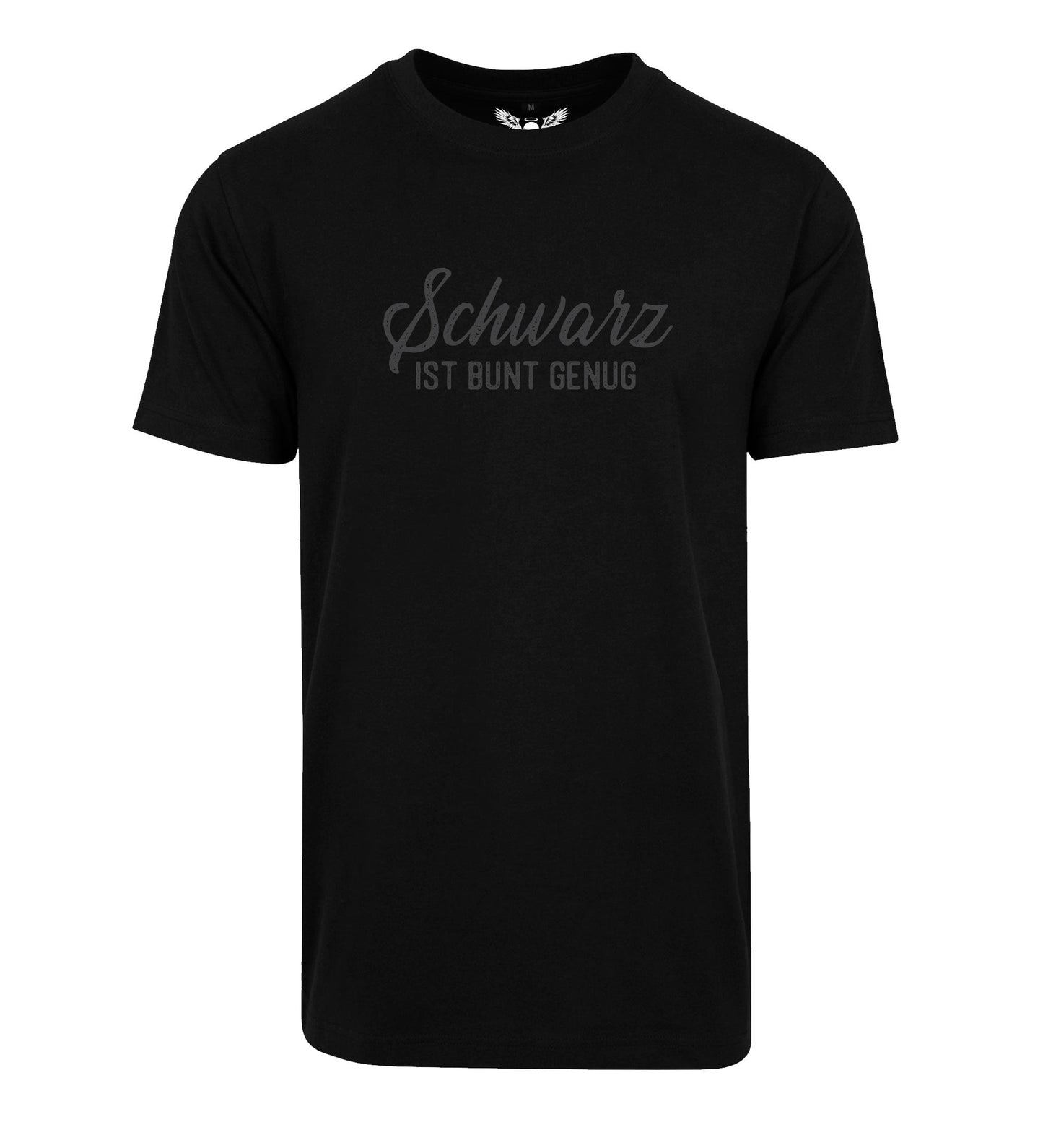 T-Shirt: Schwarz ist bunt genug