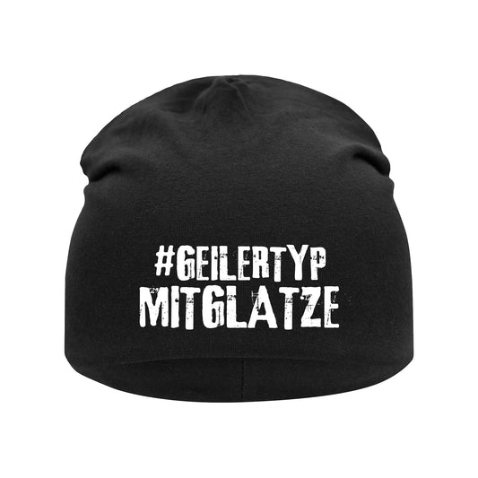 Beanie: #geilertypmitbartmitglatze