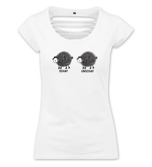 Girlie Shirt: Schaf & Unschaf