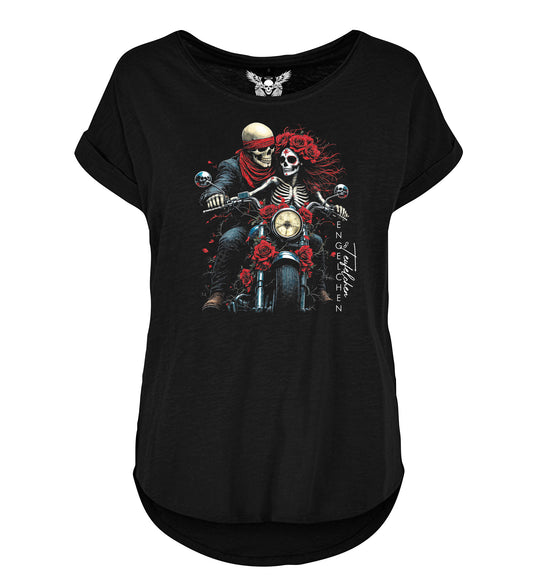 Lady Shirt: Biker in Love