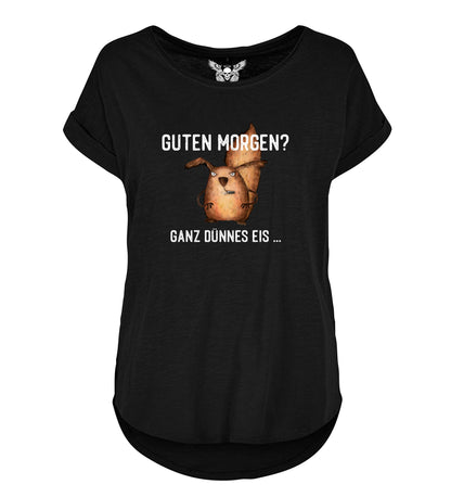 Lady Shirt: Guten Morgen? Ganz dünnes Eis