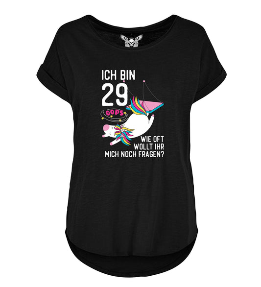 Lady Shirt: Ich bin 29 ...