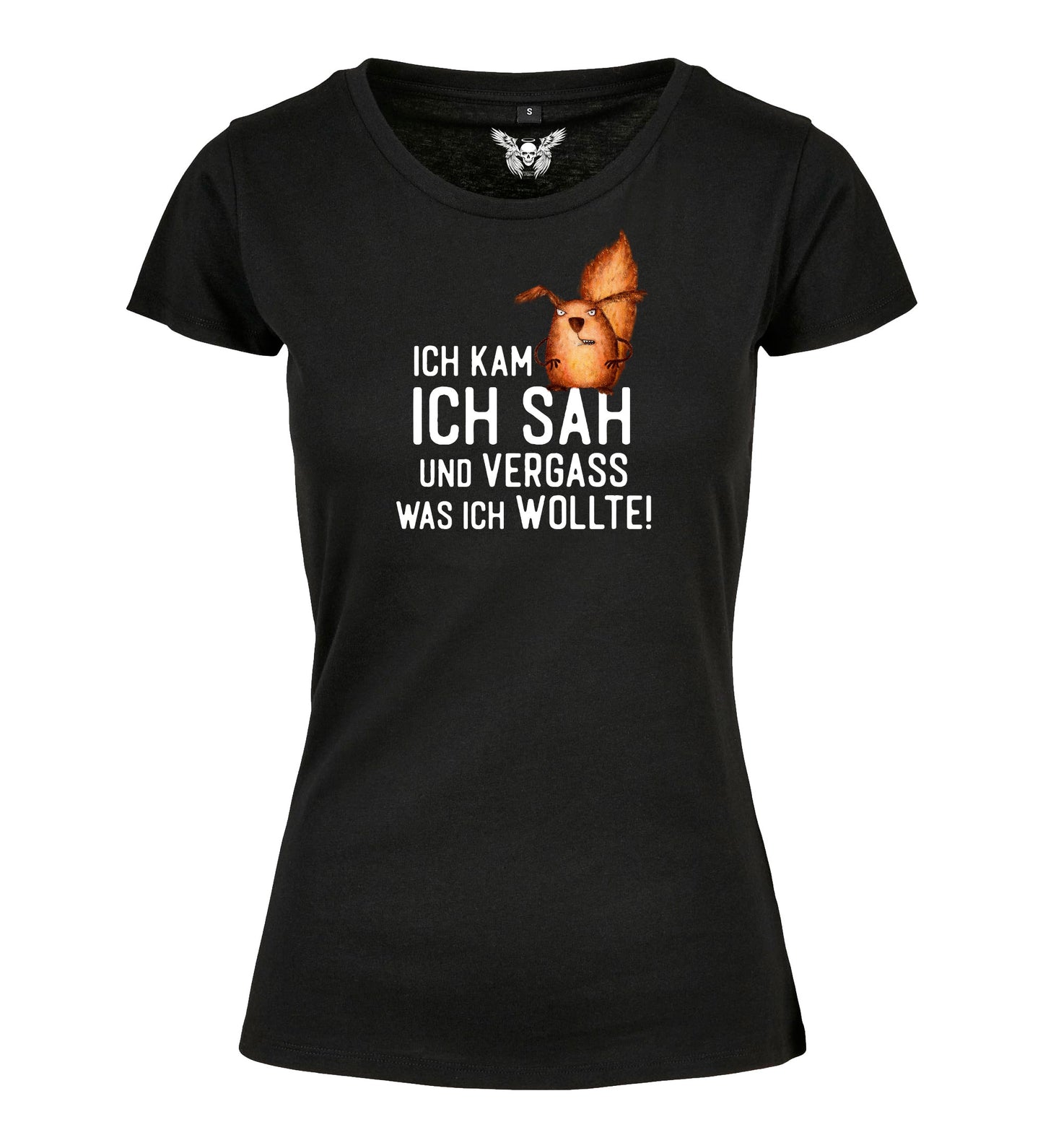 Girlie Shirt: Ich kam, ich sah und vergass was ich wollte