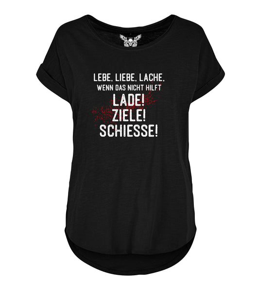 Lady Shirt: Lade, Ziele, Schiesse