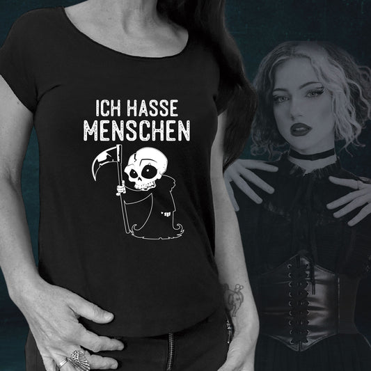 Lady Shirt: Ich hasse Menschen