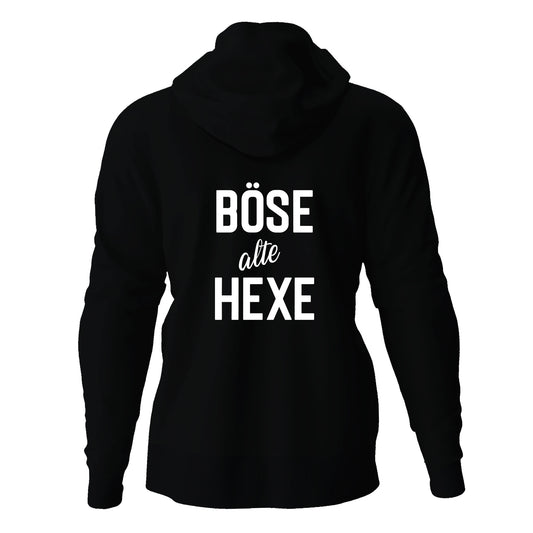 Kapuzenjacke Böse alte Hexe