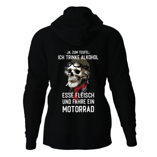 Kapuzenjacke Ja, zum Teufel: ich trinke Alkohol ...