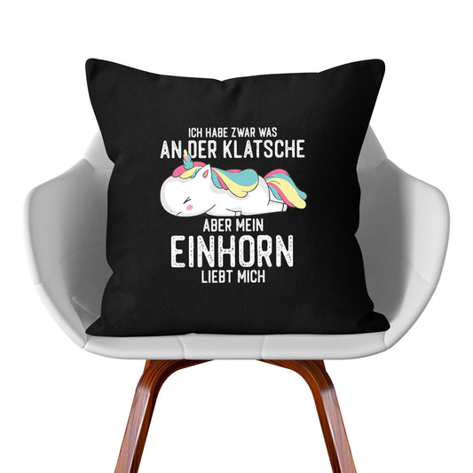 Kissen: Ich habe zwar was an der Klatsche
