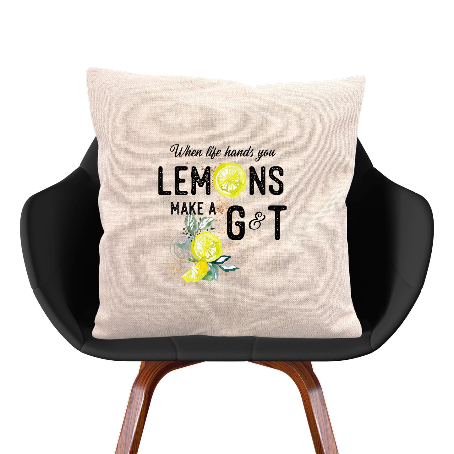 Kissen: When life hands you lemons make a Gin & Tonic