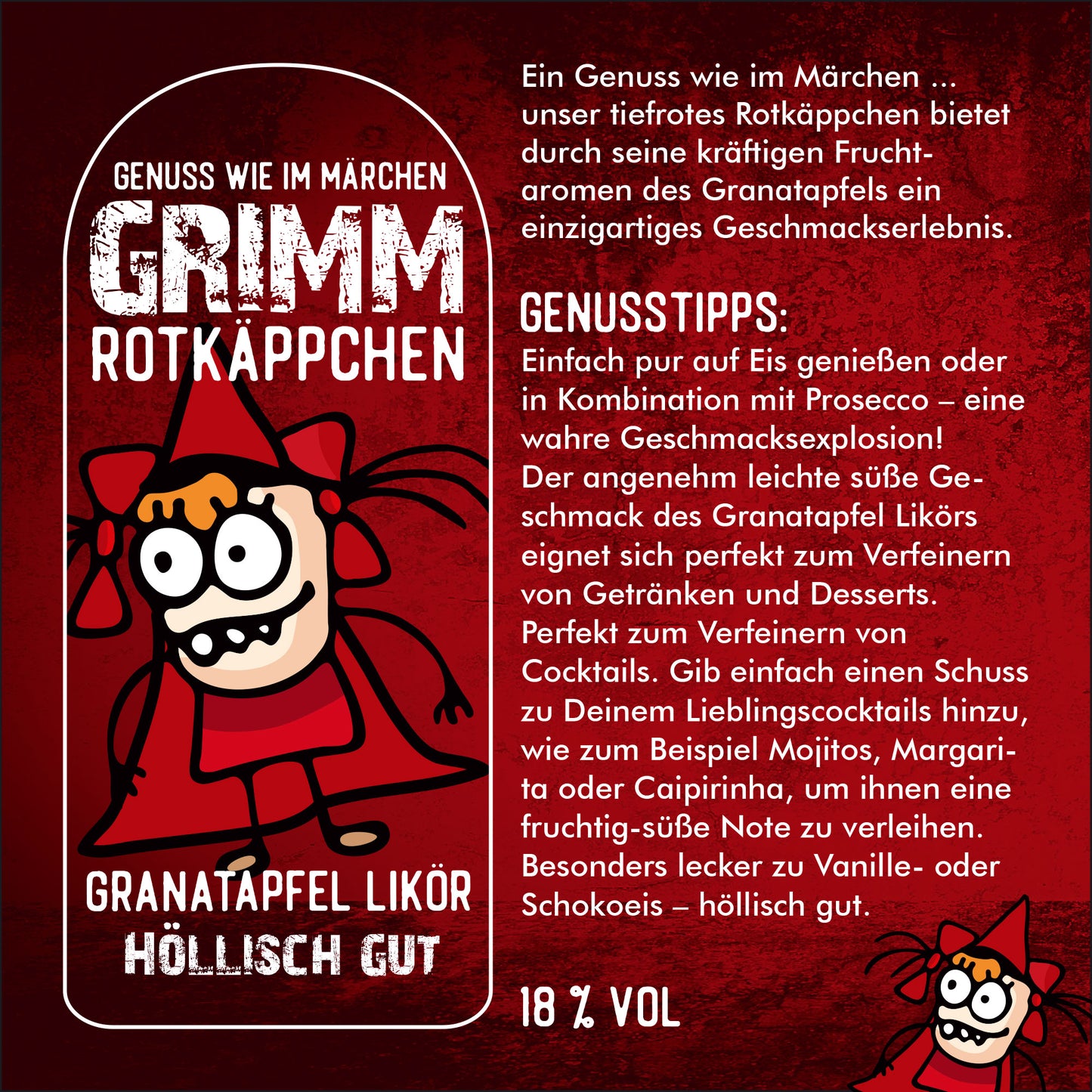 Rotkäppchen - Granatapfel Likör