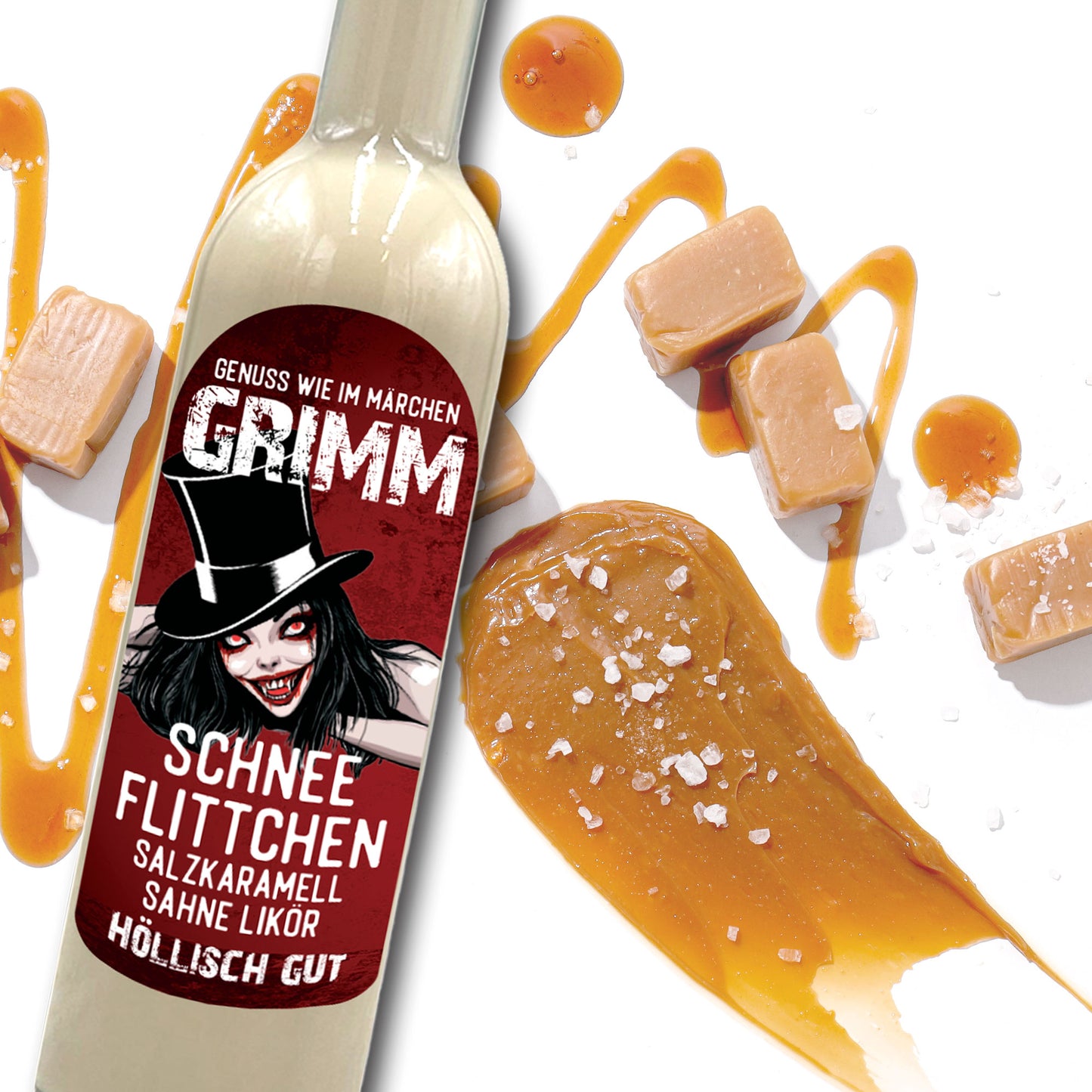 Schneeflittchen - Salzkaramell Likör