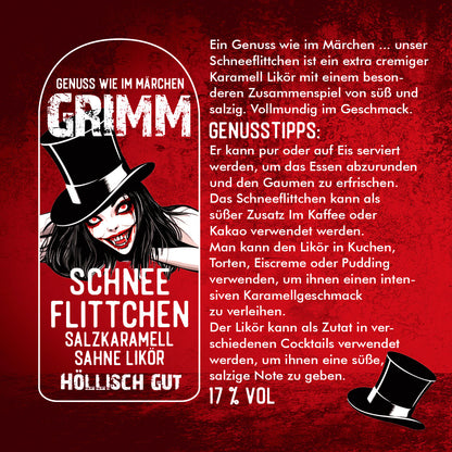 Schneeflittchen - Salzkaramell Likör
