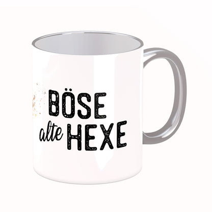 Tasse mit Spruch: Böse alte Hexe