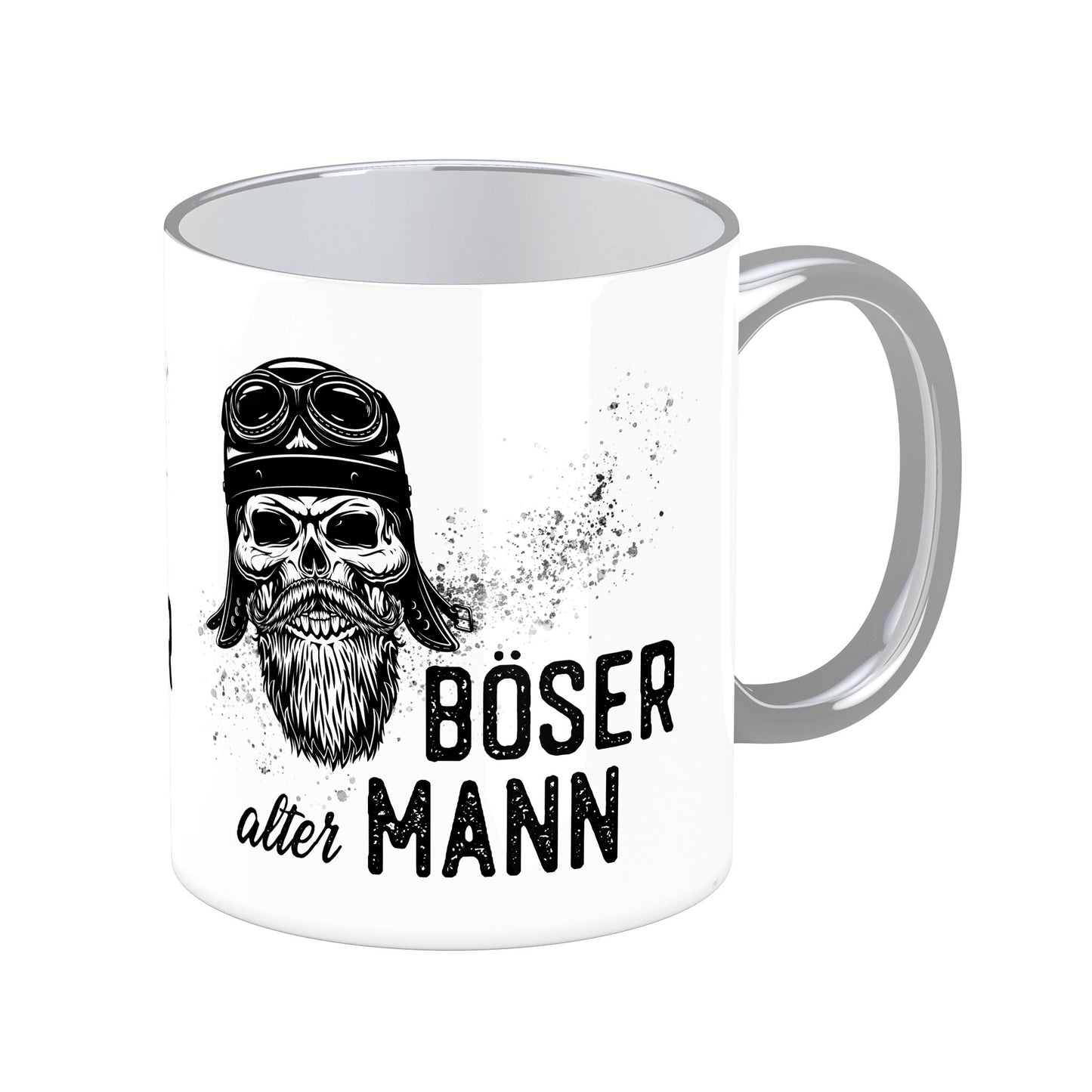 Tasse mit Spruch: Böser alter Mann