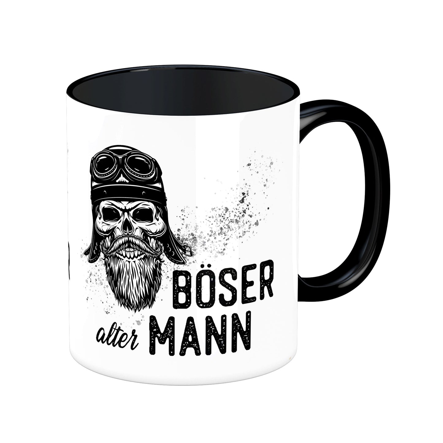 Tasse mit Spruch: Böser alter Mann