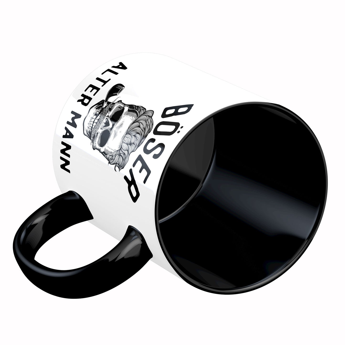 Tasse mit Spruch: Böser alter Mann