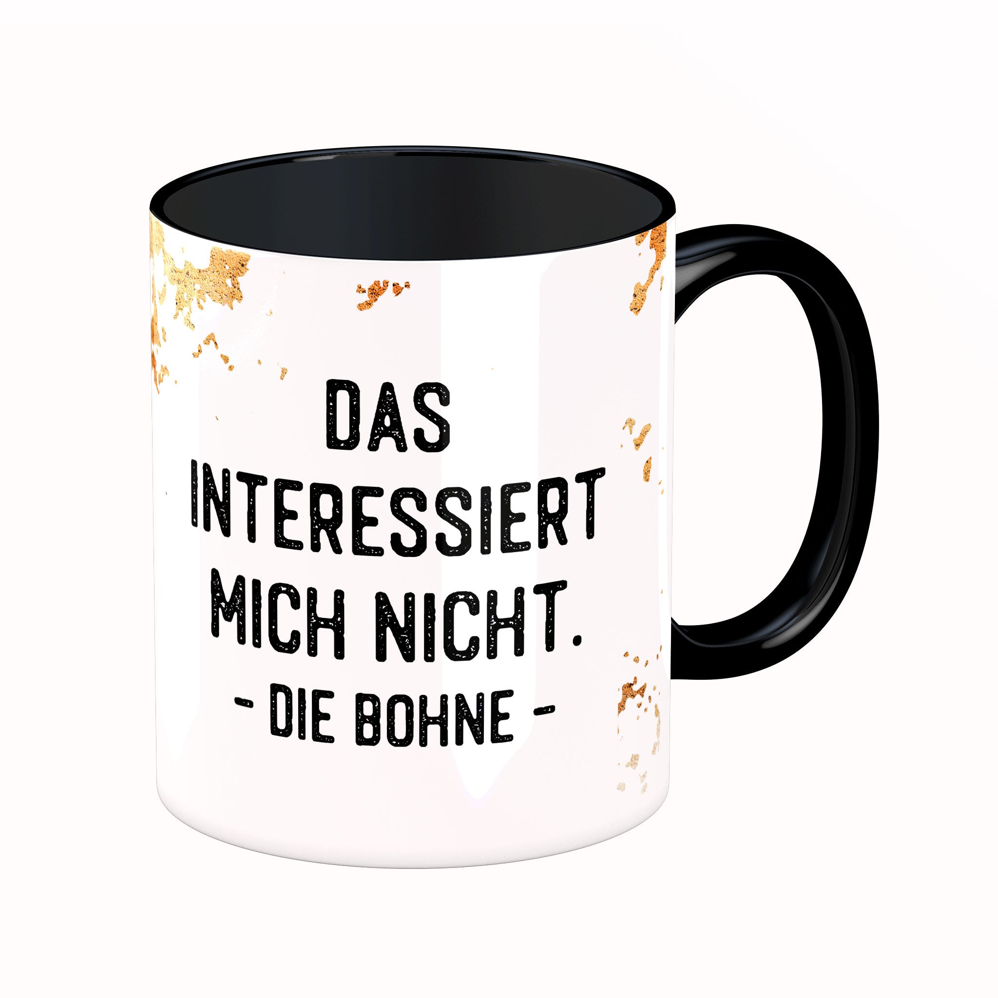 Tasse mit Spruch: Das interessiert mich nicht die Bohne – Engelchen ...