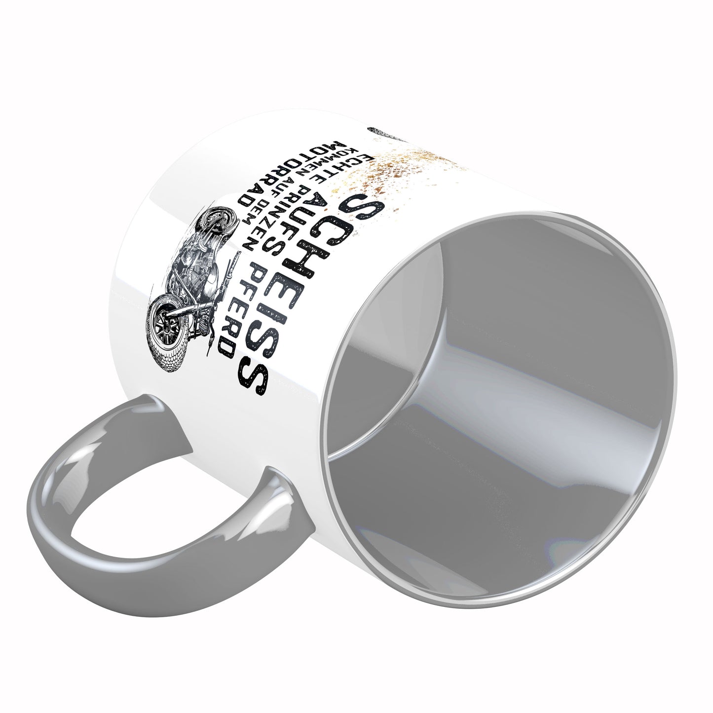 Tasse mit Spruch: Scheiß aufs Pferd, echte Prinzen ...