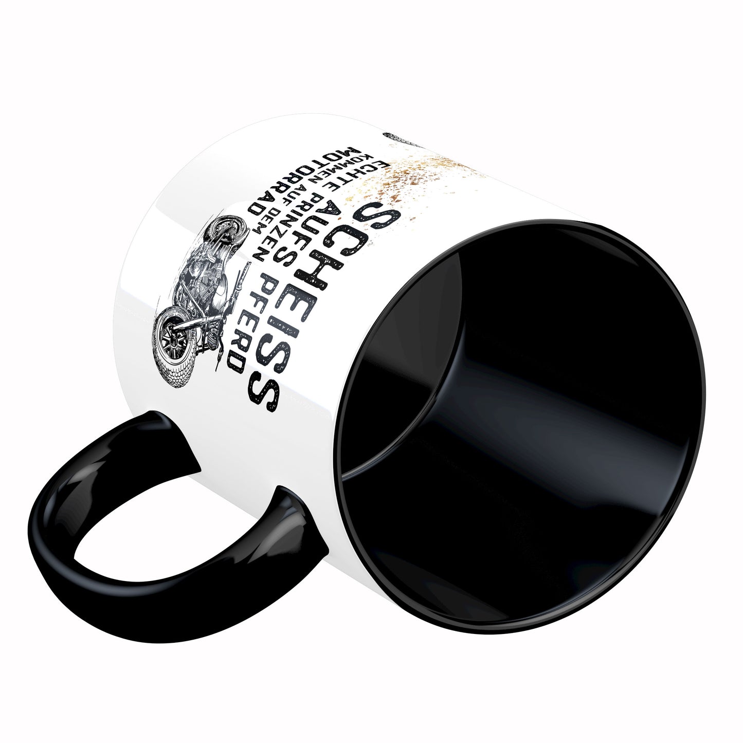 Tasse mit Spruch: Scheiß aufs Pferd, echte Prinzen ...