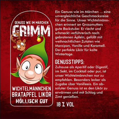 Wichtelmännchen - Bratapfel Likör