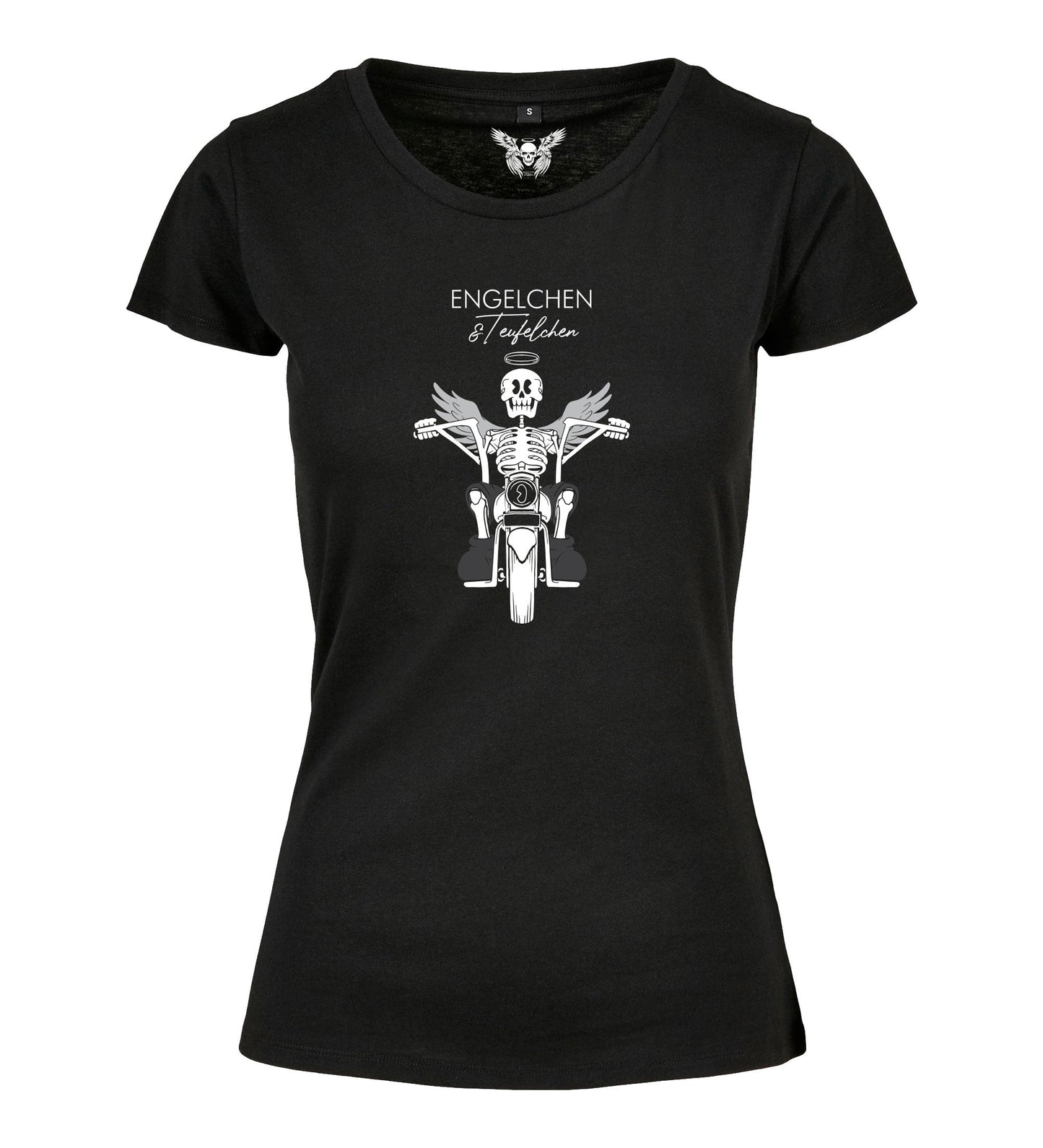 Damen T-Shirt: Ape Biker
