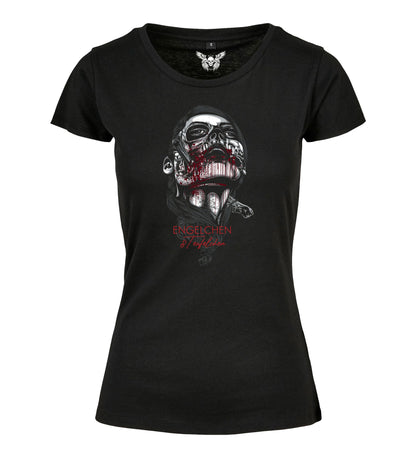 Damen T-Shirt: Engelchen & Teufelchen Blutlady