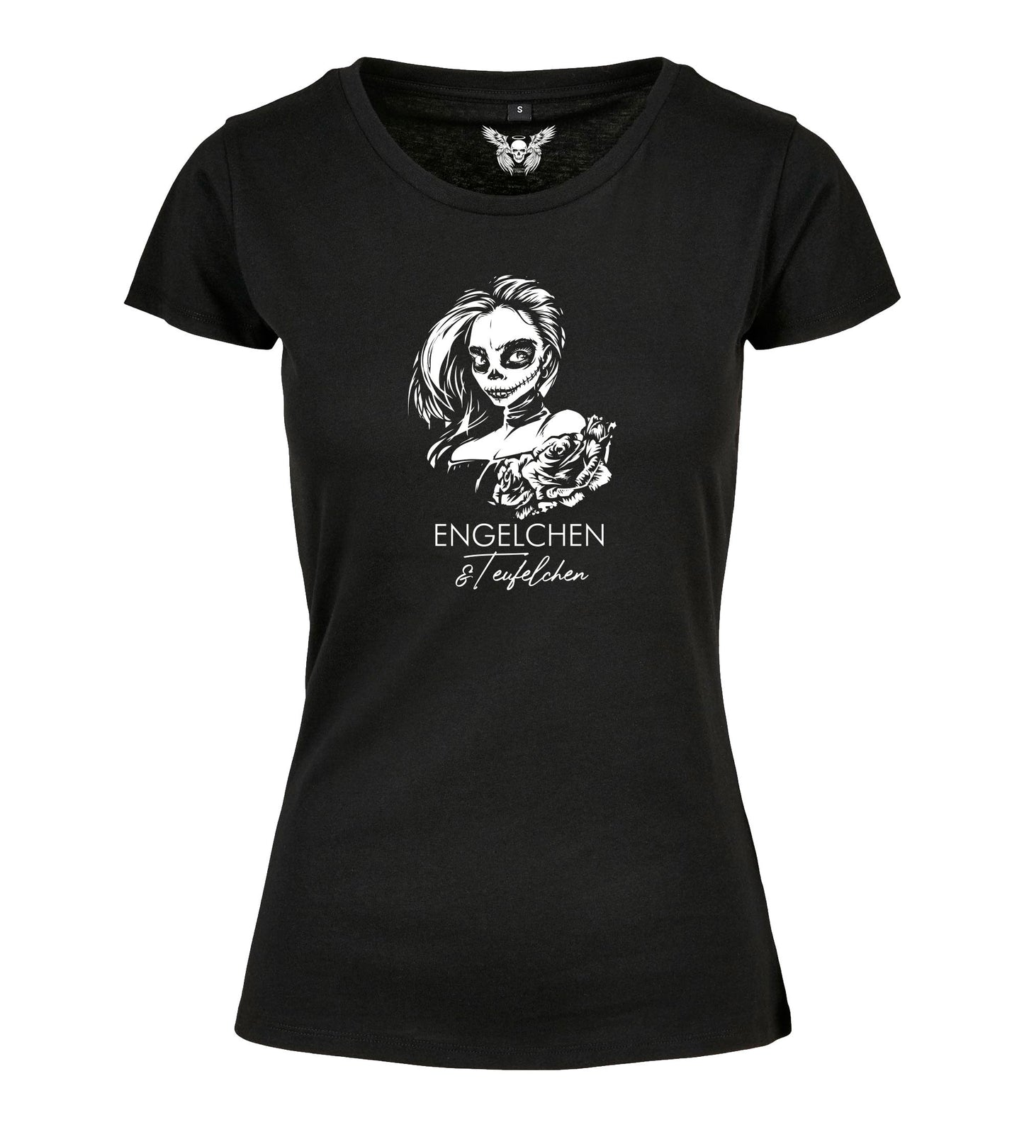 Girlie Shirt: Engelchen & Teufelchen Lady Rosen