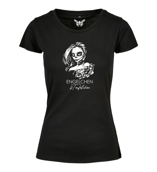 Girlie Shirt: Engelchen & Teufelchen Lady Rosen