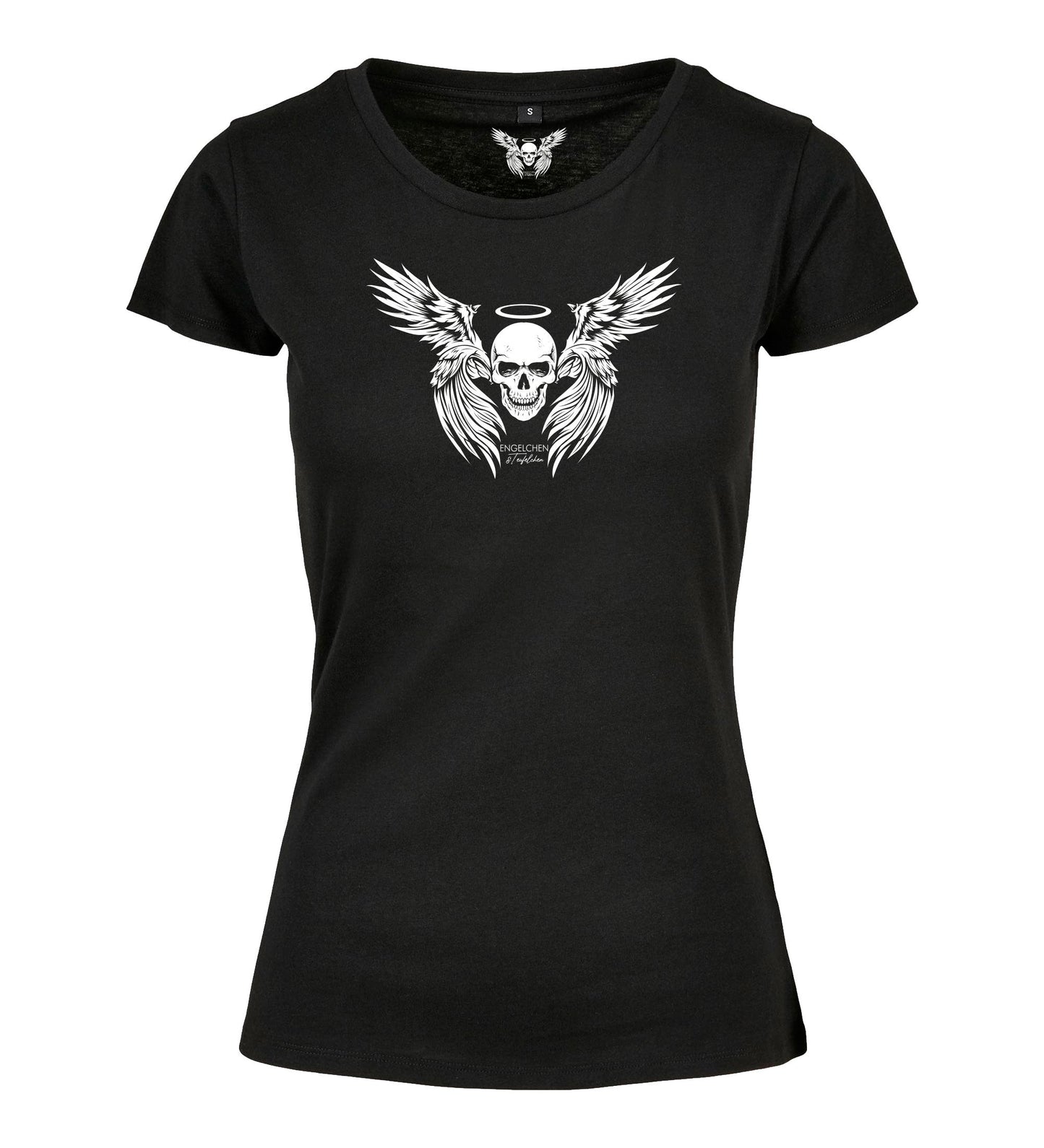 Girlie Shirt: Engelchen & Teufelchen